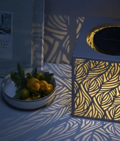 Dehner Solarleuchten - Solar-Laterne Olea, ca. B20/H20/T20 cm