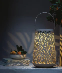 Dehner Solarleuchten > Solar-Laterne Olea, ca. Ø20/H32 cm