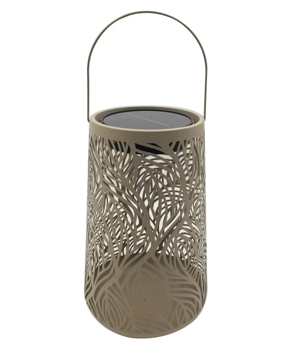 Dehner Solarleuchten > Solar-Laterne Olea, ca. Ø20/H32 cm