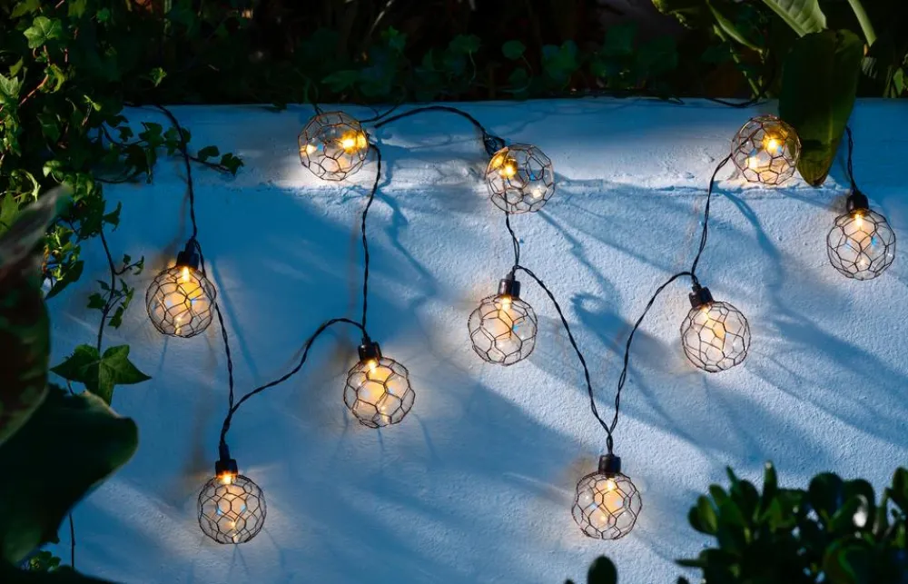 Dehner Solarleuchten|Laternen & Dekoleuchten > Solar-Lichterkette Granada