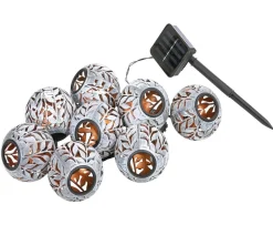 Dehner Solarleuchten - Solar-Lichterkette Lugano