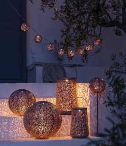Dehner Solarleuchten - Solar-Lichterkette Lugano