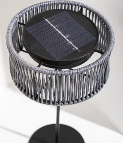 Dehner Solarleuchten > Solar-Tischleuchte Tyra, ca. Ø17/H35 cm