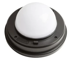 Dehner Solarleuchten > Solar-Tischleuchte Tyra, ca. Ø17/H35 cm