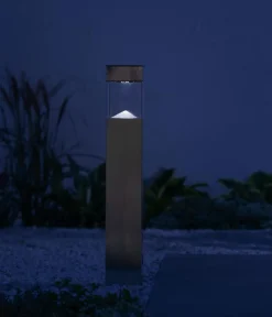 Dehner Wegeleuchte & Sockelleuchte|Solarleuchten > Solar-Wegleuchte Goran, ca. B8/H50/T8 cm