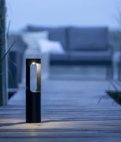 Dehner Solarleuchten - Solar-Wegleuchte Miami, ca. Ø9,5/H38 cm