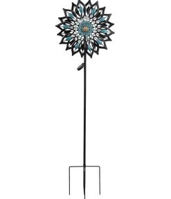 Dehner Solarleuchten > Solar-Windrad Viento, ca. B51/H177/T19 cm
