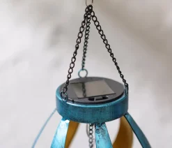 Dehner Solarleuchten - Solar-Windspiel Glace, ca. Ø15/H61 cm