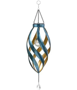 Dehner Solarleuchten - Solar-Windspiel Glace, ca. Ø15/H61 cm