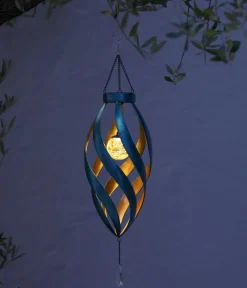 Dehner Solarleuchten - Solar-Windspiel Glace, ca. Ø15/H61 cm