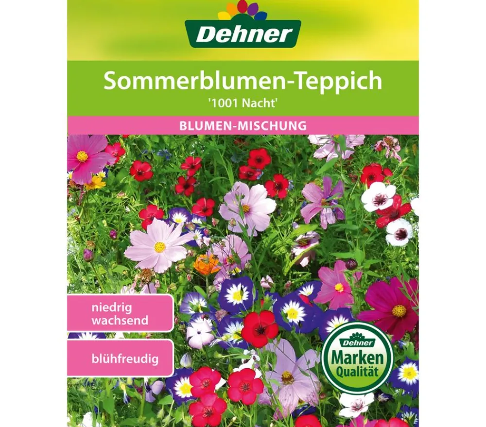 Dehner Sommerblumen-Teppich '1001 Nacht' Bunt Sale