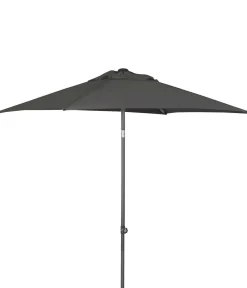 Dehner Sonnenschirm Andros, rechteckig, ca. B210/T150 cm Dunkelgrau Hot