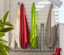 Dehner Sonnenschirme - Sonnenschirm Keros, rechteckig, ca. B255/T170 cm Creme