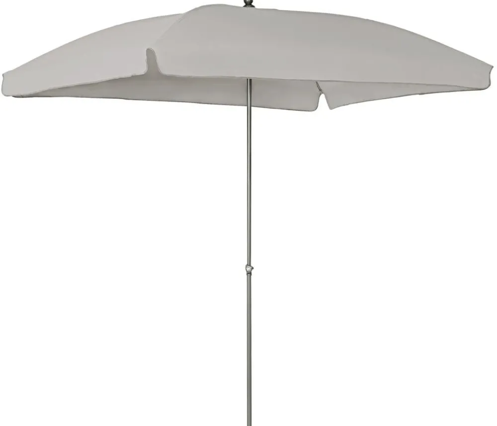 Dehner Sonnenschirme - Sonnenschirm Keros, rechteckig, ca. B255/T170 cm Taupe