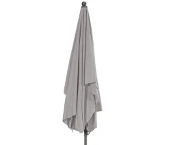Dehner Sonnenschirme - Sonnenschirm Keros, rechteckig, ca. B255/T170 cm Taupe