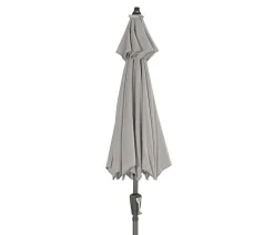 Dehner Sonnenschirme - Sonnenschirm Kos, rund, ca. Ø220 cm Taupe