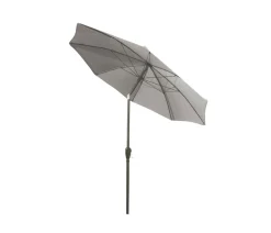 Dehner Sonnenschirme - Sonnenschirm Kos, rund, ca. Ø220 cm Taupe