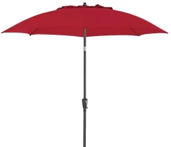 Dehner Sonnenschirm Paros, rund, ca. Ø250 cm Dunkelrot Outlet