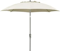Dehner Sonnenschirme - Sonnenschirm Paros, rund, ca. Ø250 cm Creme