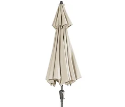 Dehner Sonnenschirme - Sonnenschirm Paros, rund, ca. Ø250 cm Creme