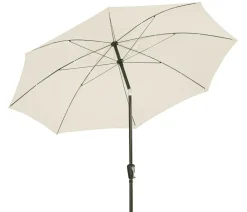 Dehner Sonnenschirme - Sonnenschirm Paros, rund, ca. Ø250 cm Creme