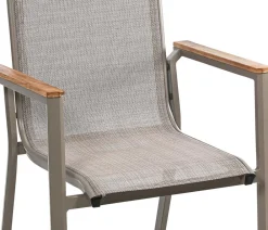 Dehner Stapelstühle|Gartenstühle Aluminium > Stapelstuhl Cleveland,