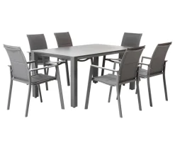 Dehner Stapelstühle|Gartenstühle Aluminium > Stapelstuhl Palermo