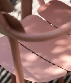 Dehner Stapelstühle|Gartenstühle Aluminium - Stapelstuhl Paris Terrakotta
