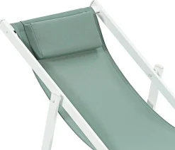 Dehner Balkonmöbel Aluminium|Gartenstühle Aluminium - Strandstuhl Aruba Grün