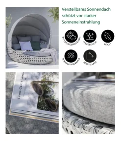 Dehner Loungemöbel|Sonneninseln > Sunlounger Miami