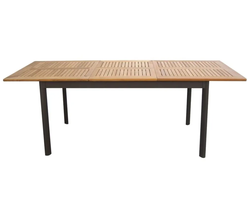 Dehner Garten-Esstische|Gartentische Holz > Teak-Ausziehtisch Colmar, ca. B152-210/H76/T89 cm