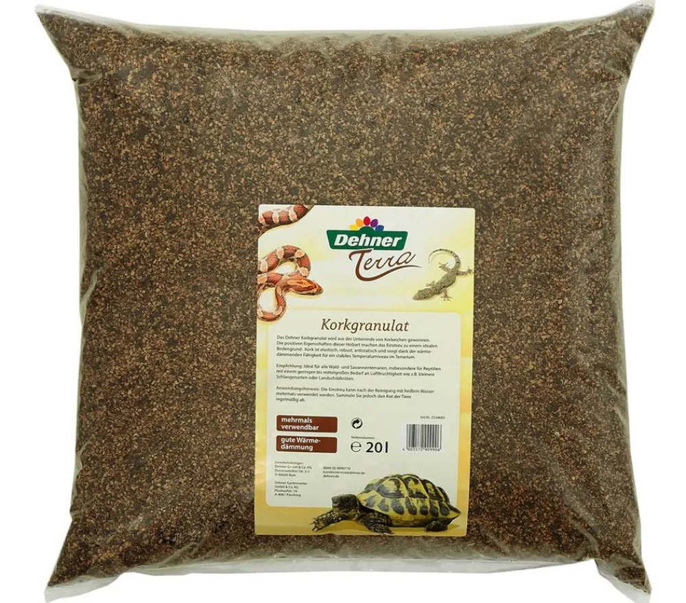 Dehner Terra Terrarium Zubehör - Korkgranulat