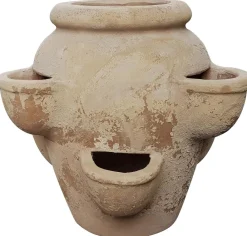 Dehner -Erdbeer- und Kräutertopf, antik-, ca. Ø40/H36 cm Terrakotta Outlet