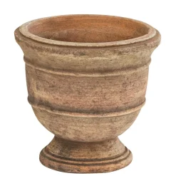 Dehner Blumentöpfe & Übertöpfe > Terrakotta-Pokal Lucca, rund, mterra, ca. Ø16/H15 cm