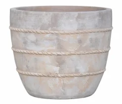 Dehner -Topf Turin, rund, antique-terra