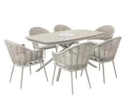 Dehner Garten-Esstische > Tisch Barcelona, ca. B160/H76/T90 cm