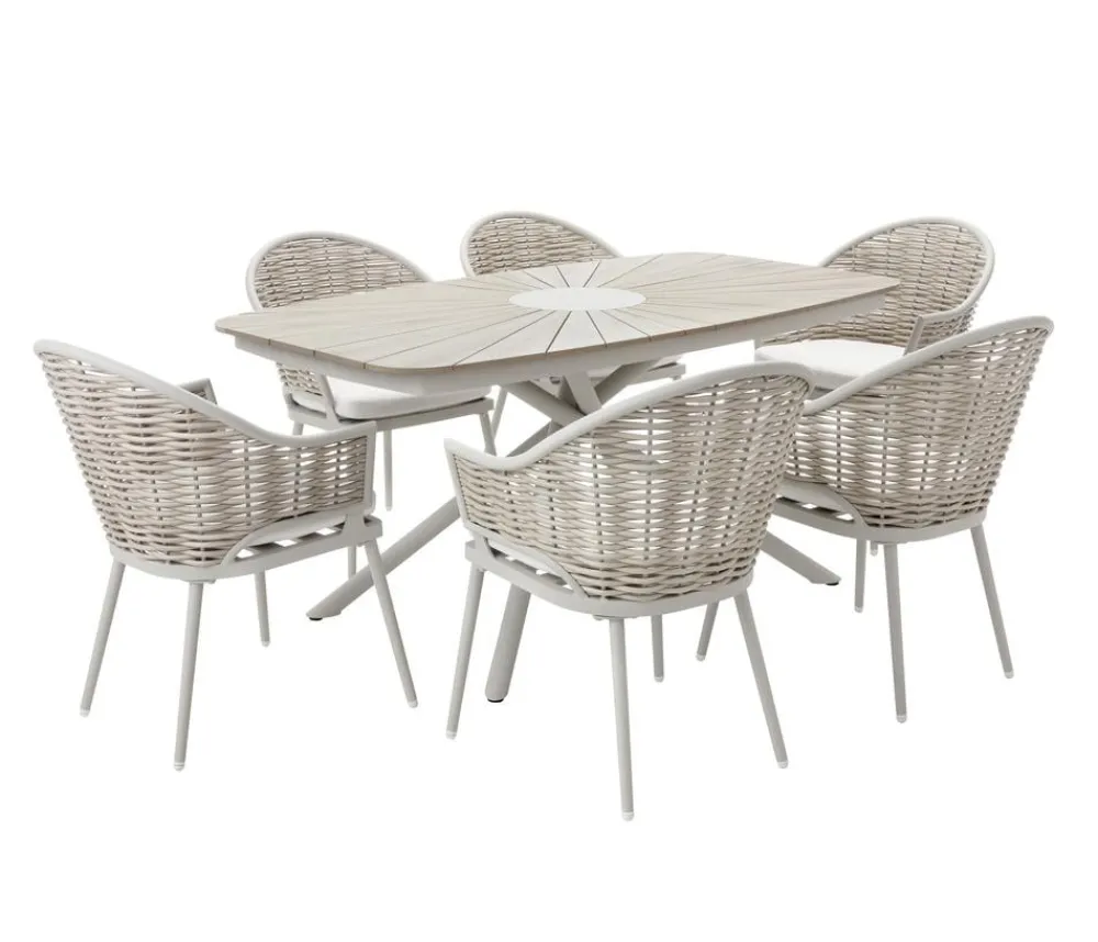 Dehner Garten-Esstische > Tisch Barcelona, ca. B160/H76/T90 cm