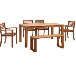 Dehner Tisch Macao, ca. B160/H75/T90 cm Natur