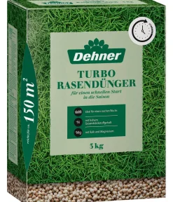 Dehner Turbo Rasendünger, 3 kg New