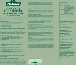 Dehner Unkrautvernichter plus Rasendünger New