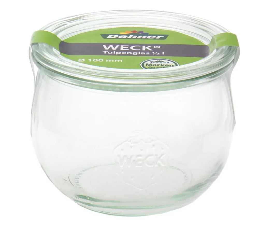 Dehner Einkochautomaten & Zubehör - WECK® Tulpenglas, 500 ml Transparent