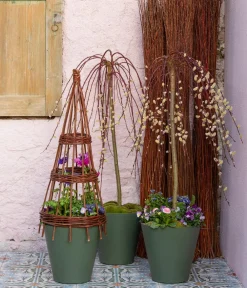 Dehner Mehr Gartendekoration - Weidenbündel, ca. H150 cm