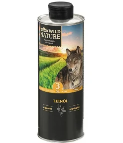 Dehner Wild Nature Nahrungsergänzung Hund > BARF-Ergänzungsfutter für Hunde Leinöl