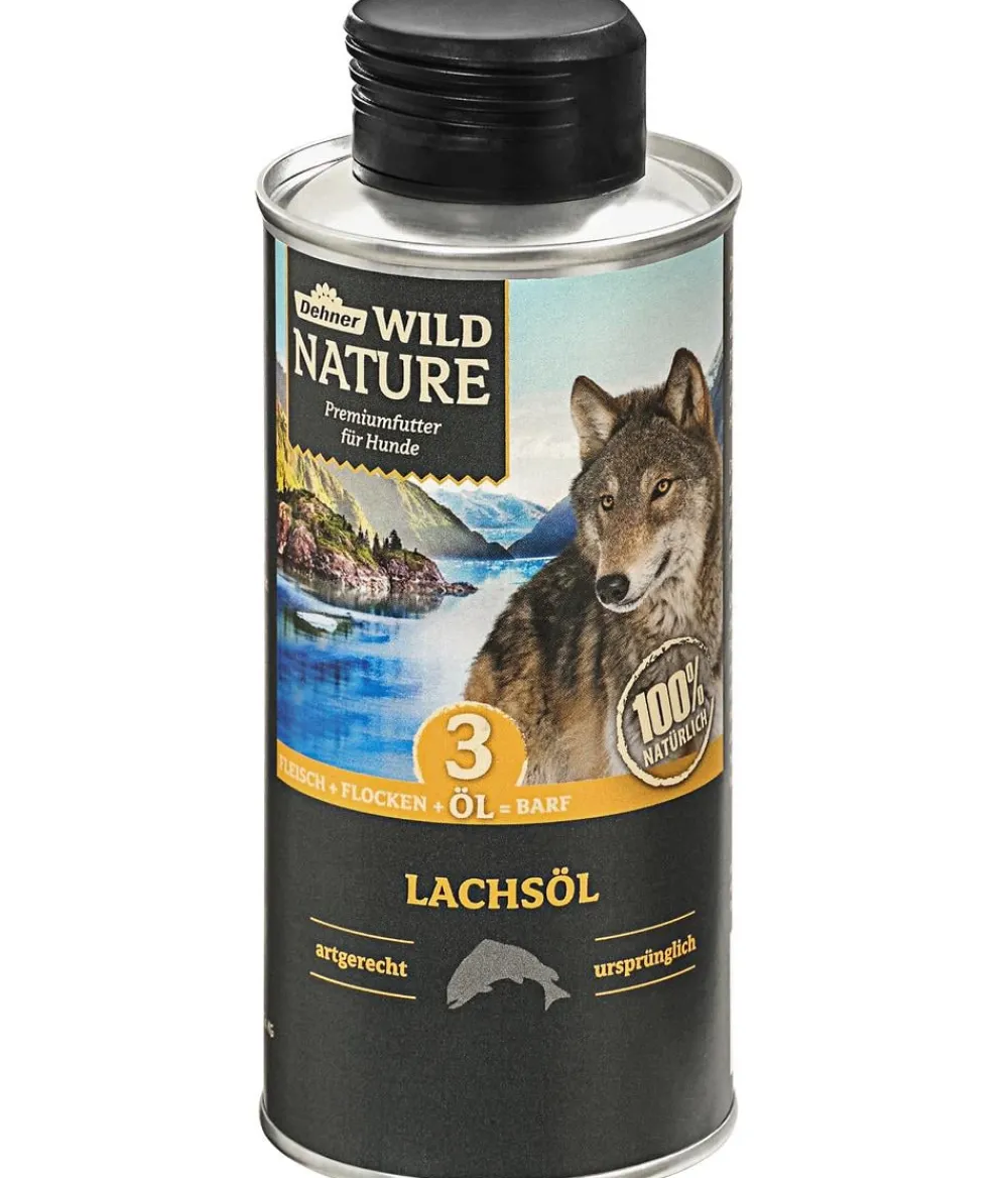 Dehner Wild Nature BARF-Ergänzungsfutter für Hunde Lachsöl Outlet