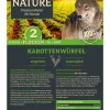 Dehner Wild Nature Nahrungsergänzung Hund - BARF-Ergänzungsfutter für Hunde Karottenwürfel