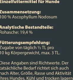 Dehner Wild Nature BARF-Ergänzungsfutter für Hunde Seealgenmehl