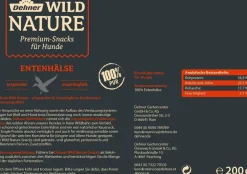 Dehner Wild Nature Hundesnack Entenhälse, 200 g Clearance