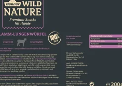 Dehner Wild Nature Hundesnack Lamm-Lungenwürfel, 200 g Discount