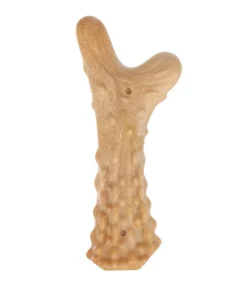 Dehner Wild Nature Hundespielzeug - Hundespielzeug Wheat Bamboo Chicken Flavour, ca. B16,5/H3,5/T5 cm Hellbraun