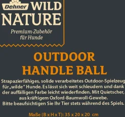 Dehner Wild Nature Hundespielzeug > Hundespielzeug Outdoor Handle Ball